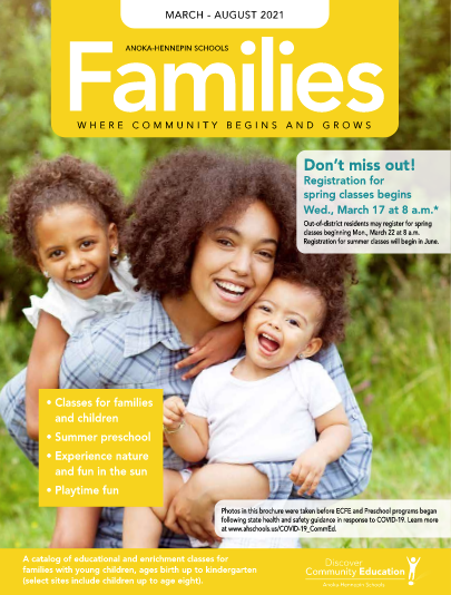 Families spring/summer catalog 